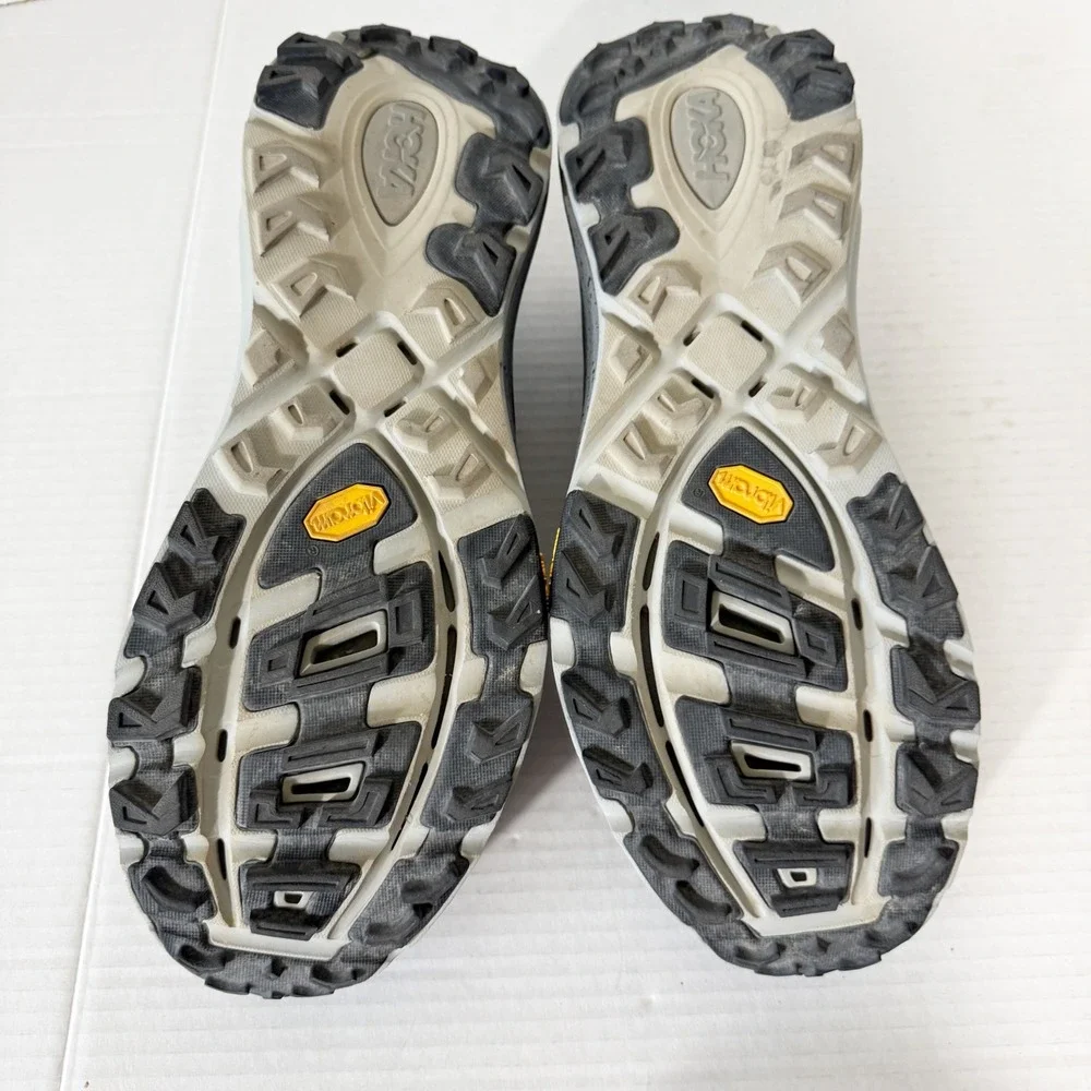 HOKA One One Mens Mafate Speed 2 Vibram Sole Black Castle Rock Sneaker Size 15‎